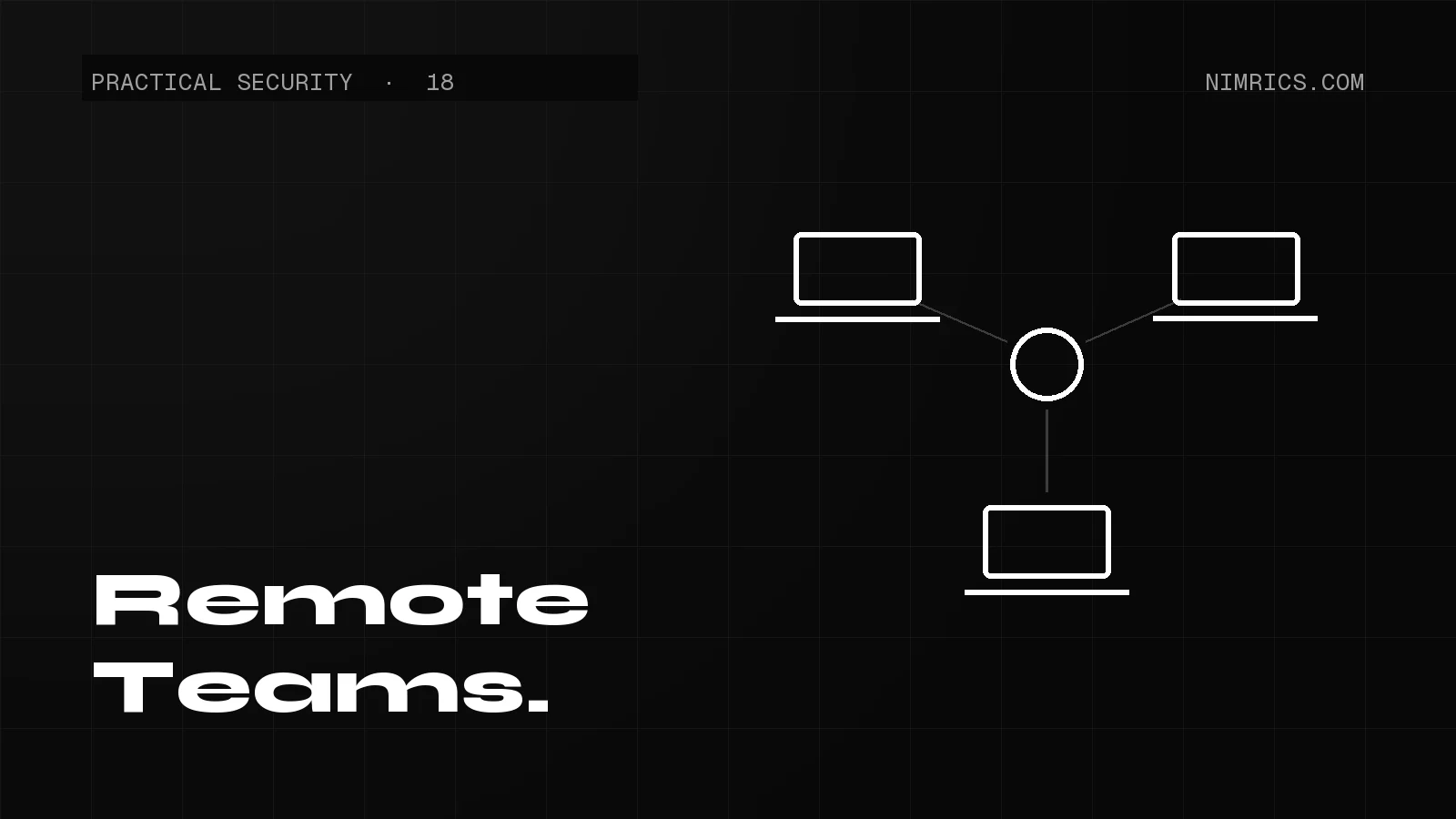 Securing a Remote Team: Laptops, Wi-Fi, Accounts and the Boring Stuff That Works — cover