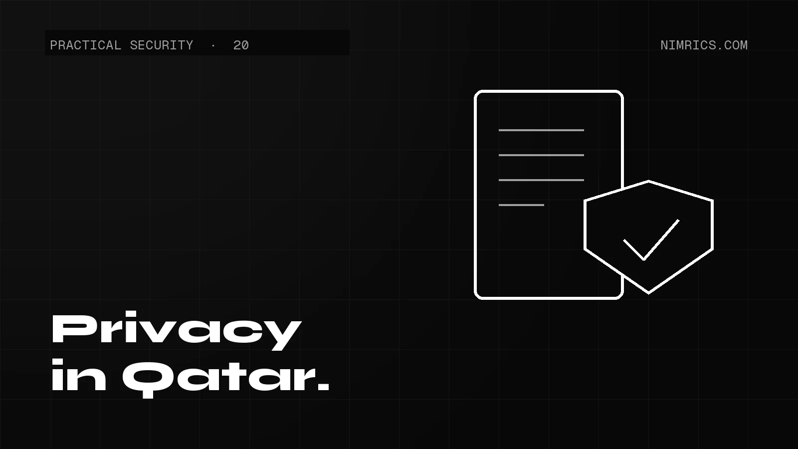 Data Privacy for Startups in Qatar: What the PDPPL Actually Requires — cover